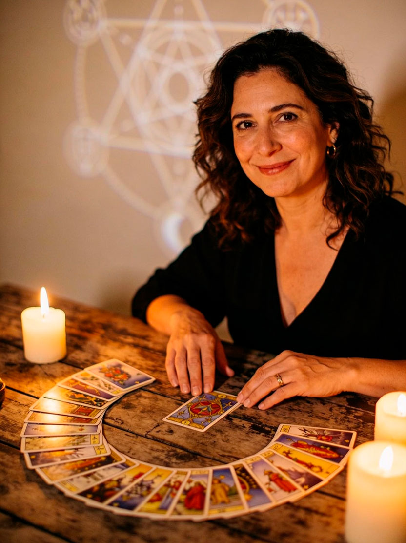 Laura De Santis, cartomante e veggente a Palermo – ritratto professionale